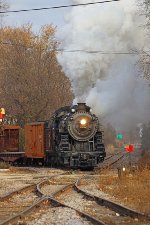 Coming off the Markesan branch onto the Oshkosh line main